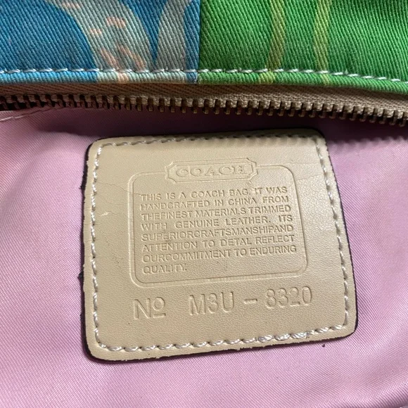 Coach small poppy bag - Picture 8 of 9